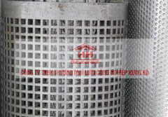 Tôn inox đột lỗ - Cửa Hàng Lưới Inox Kiên Hà